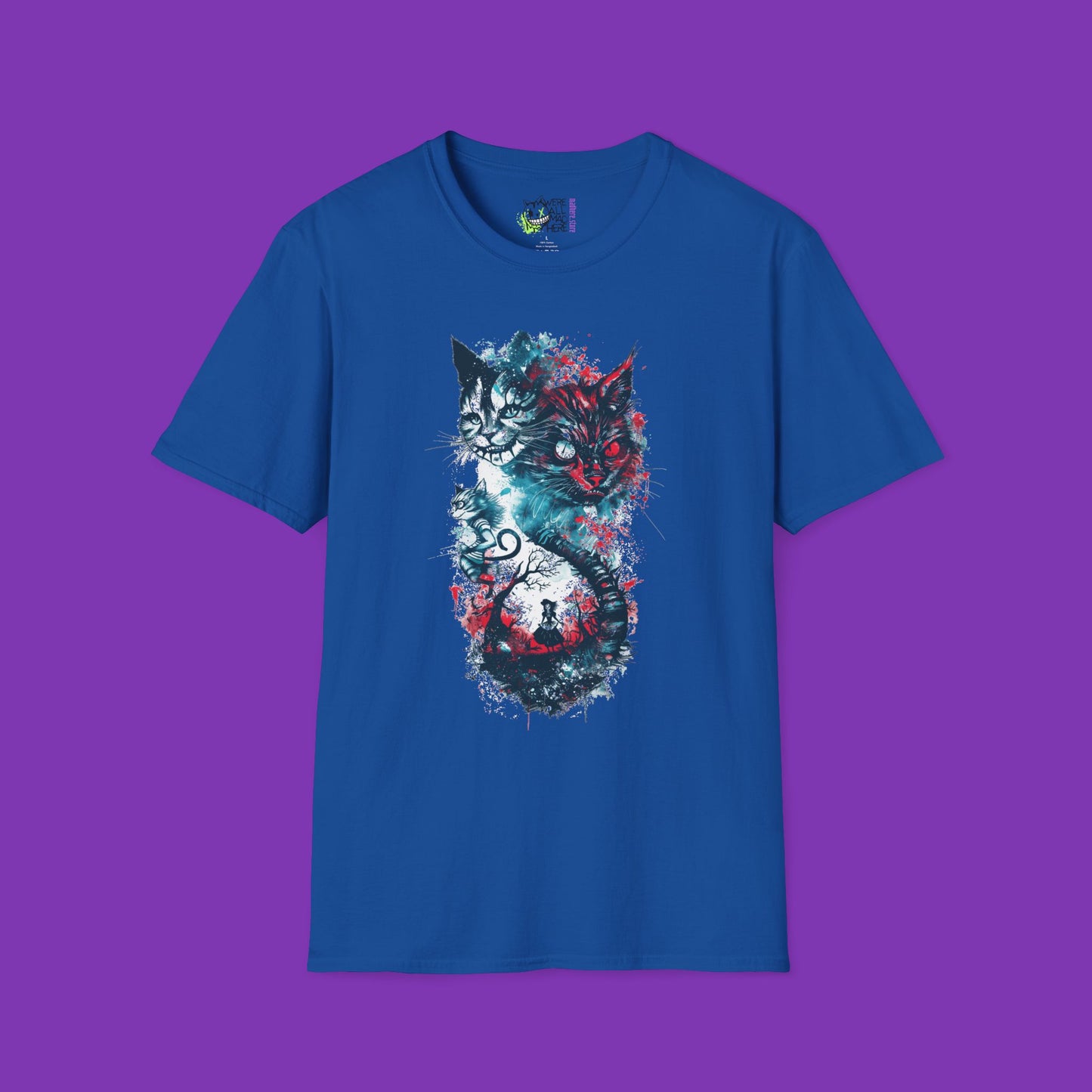 The Cheshire’s Dual Grin – Blood & Smoke Edition Tee