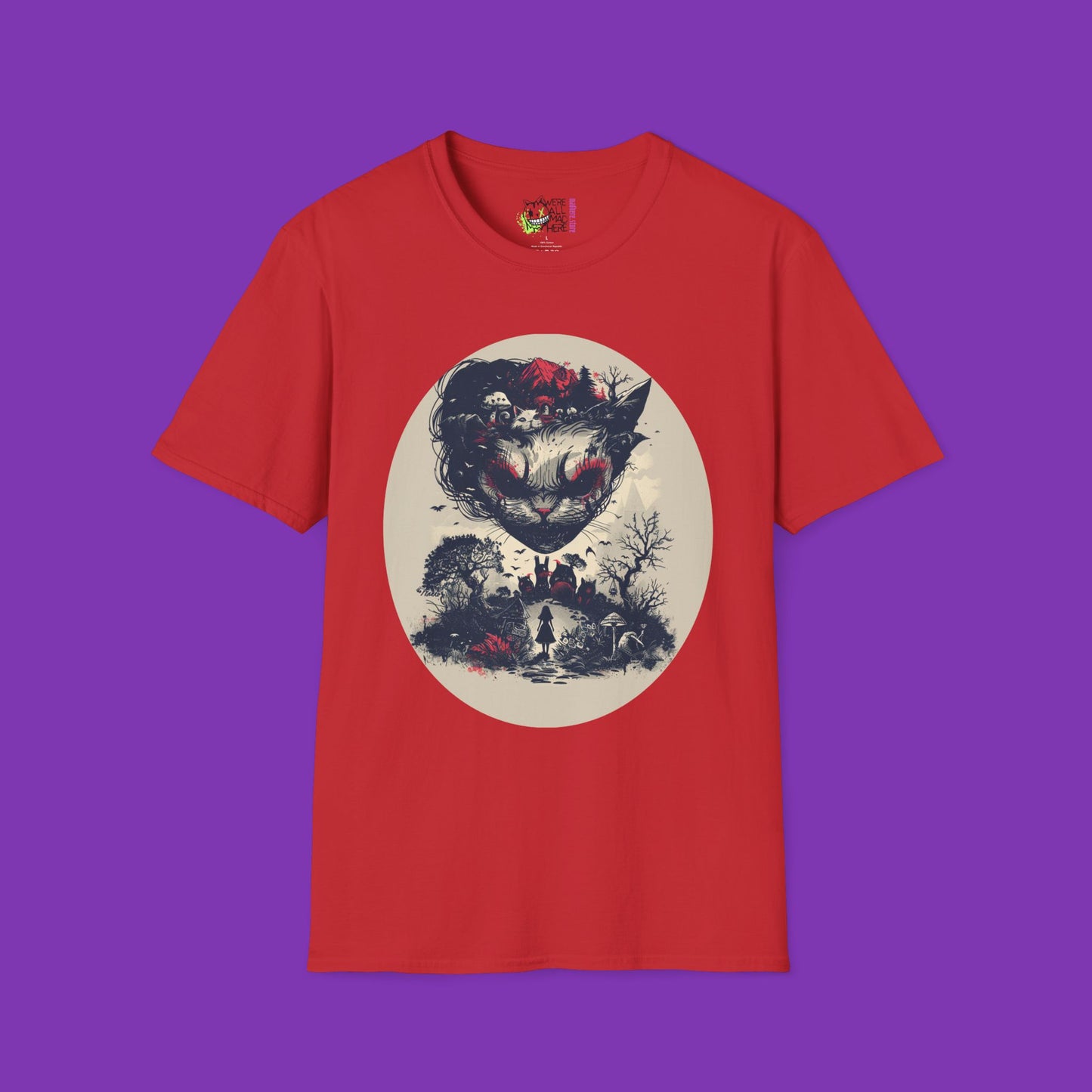 The Cheshire cat Unisex Tee