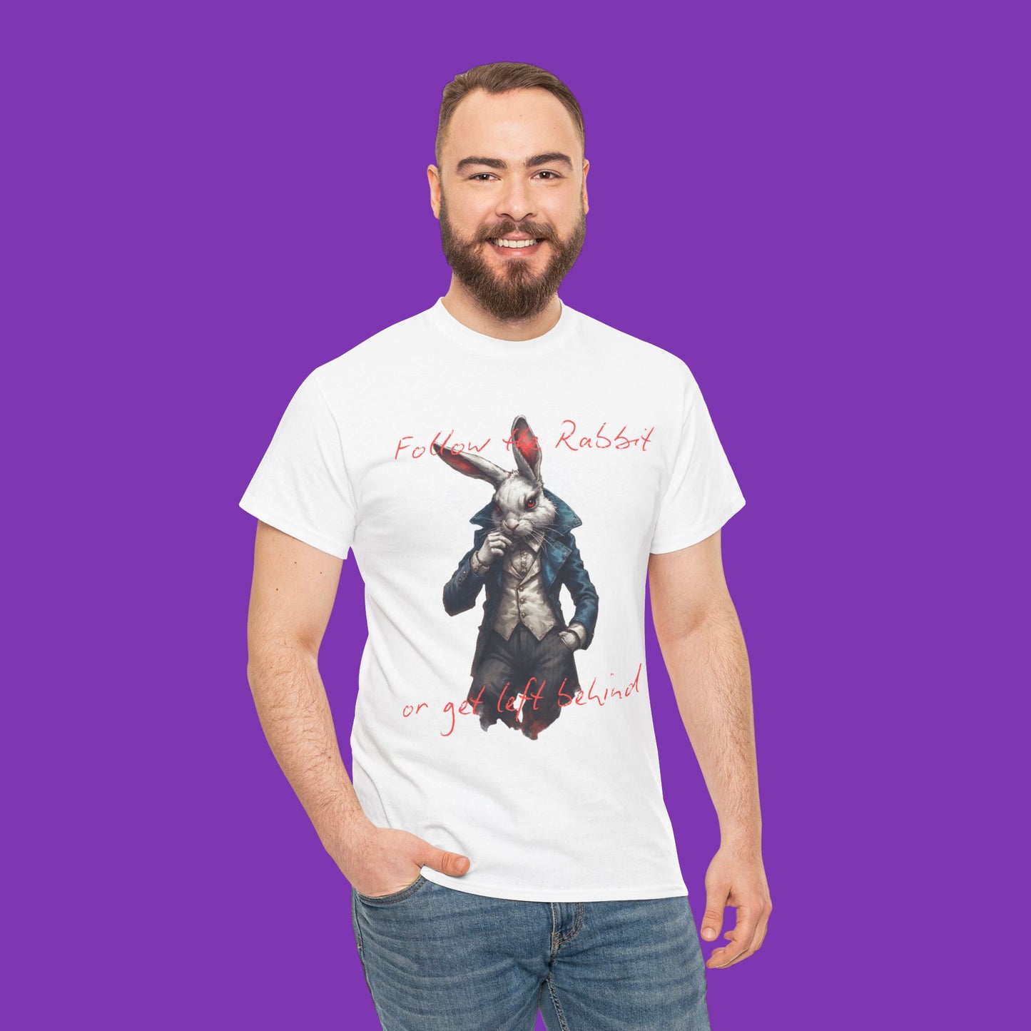 Follow the Rabbit – Horror Wonderland Tee