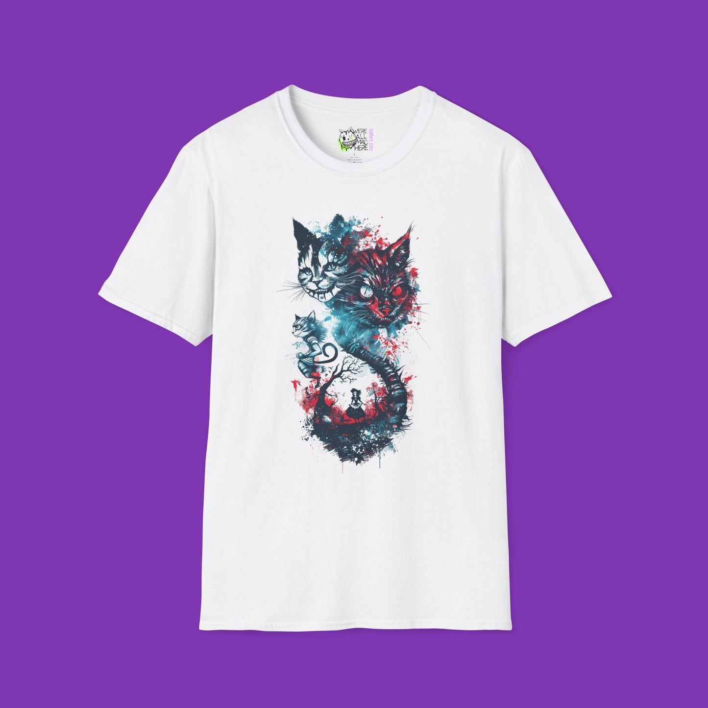 The Cheshire’s Dual Grin – Blood & Smoke Edition Tee