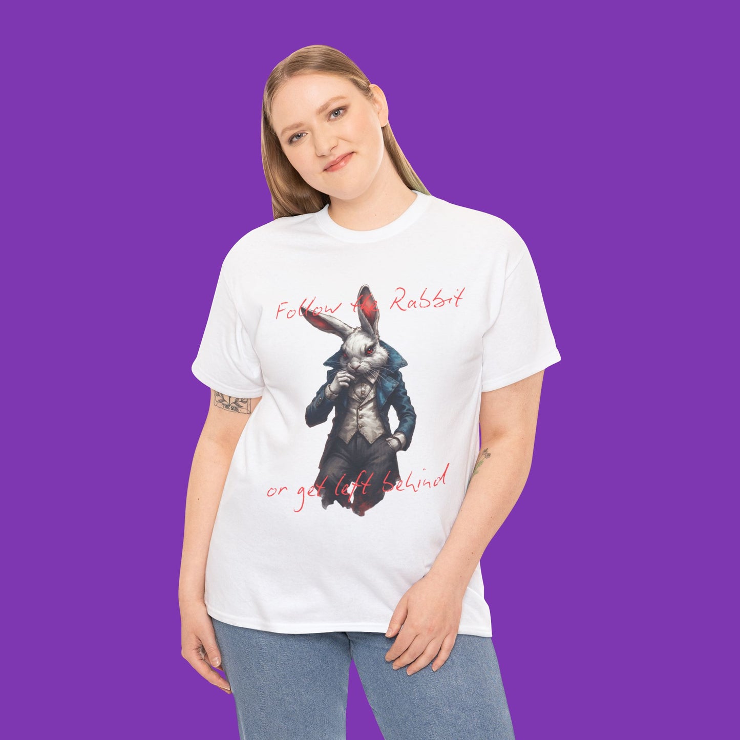 Follow the Rabbit – Horror Wonderland Tee