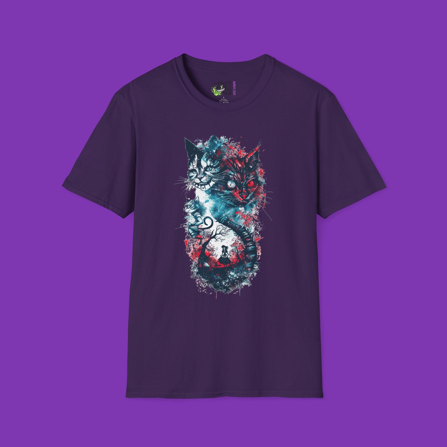 The Cheshire’s Dual Grin – Blood & Smoke Edition Tee