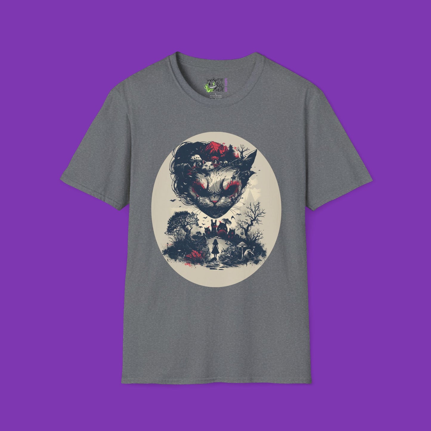 The Cheshire cat Unisex Tee