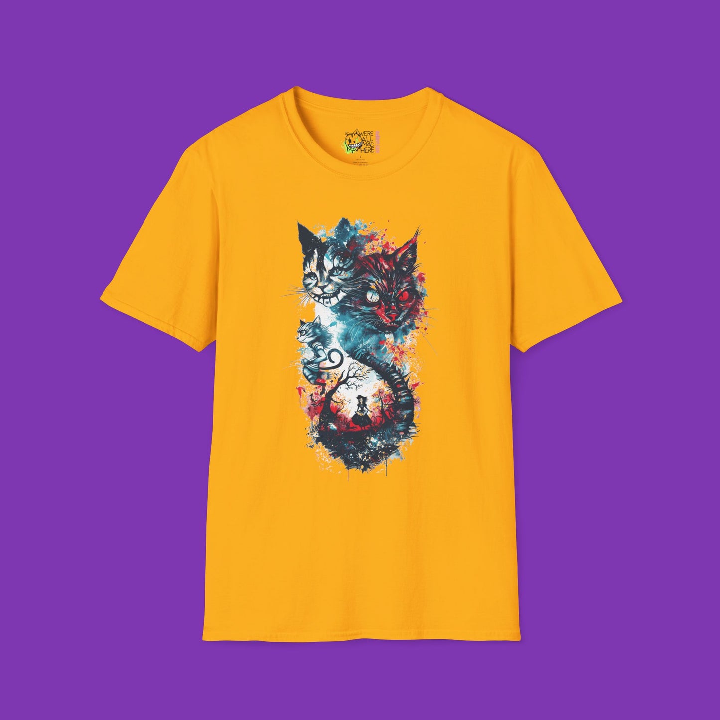 The Cheshire’s Dual Grin – Blood & Smoke Edition Tee